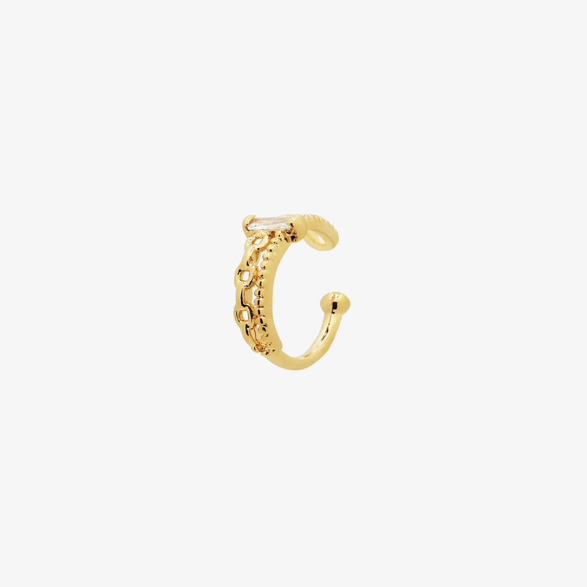 Chandelier Chain Effect Cuff sold by NABI LONDON