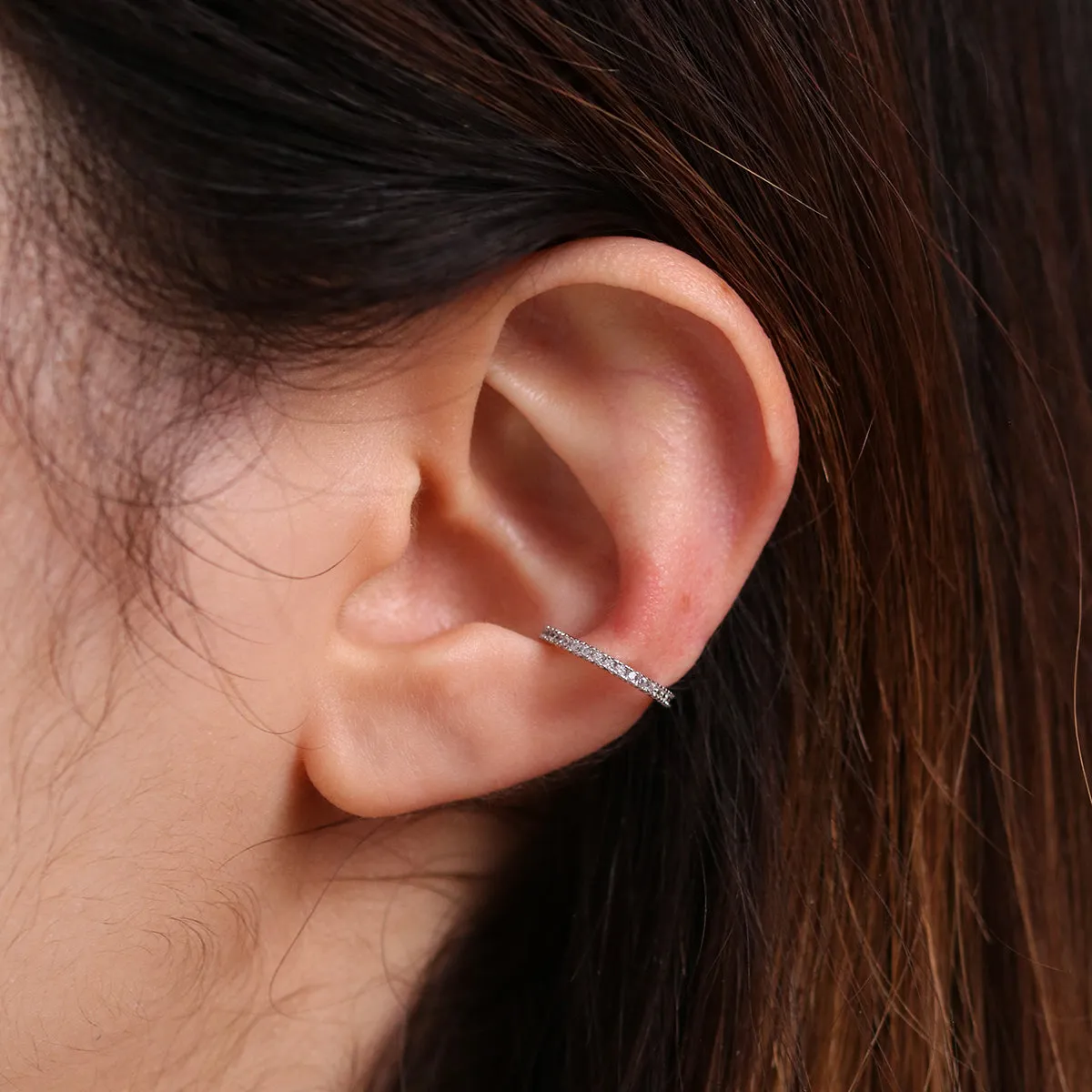 Simple Cubic Ear Cuff sold by NABI LONDON product image thumbnail 3