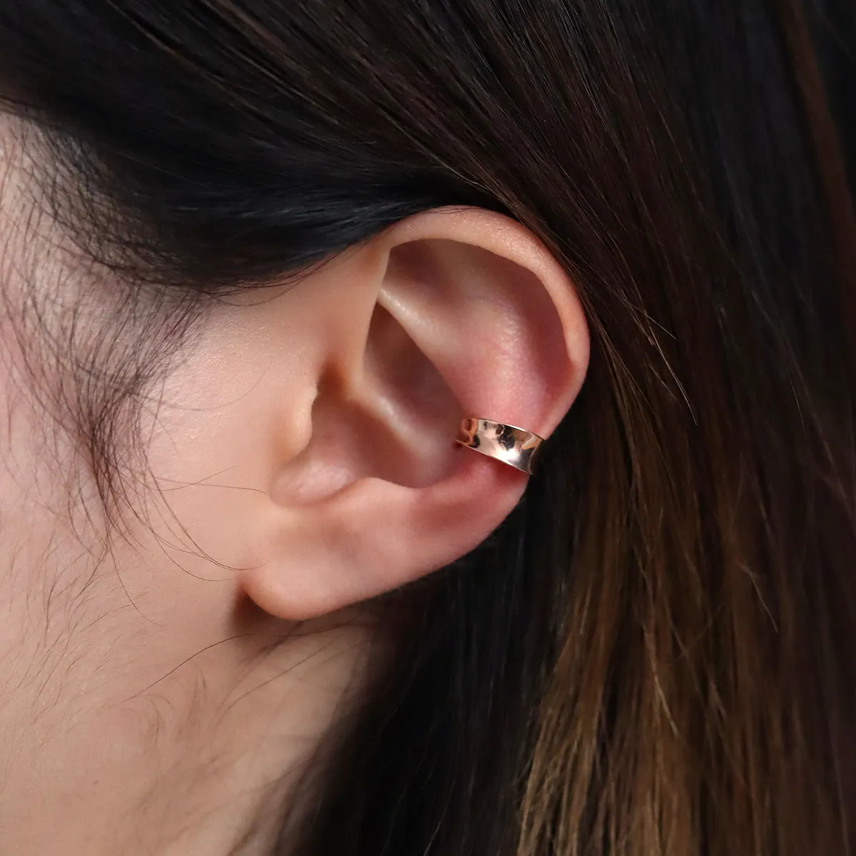 Hammered Ear Cuff sold by NABI LONDON product image thumbnail 4