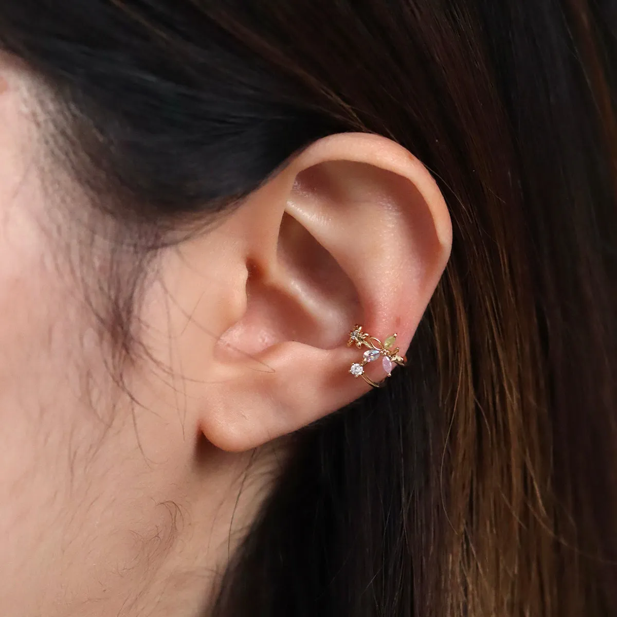 Multi Colour Flower cuff sold by NABI LONDON product image thumbnail 2