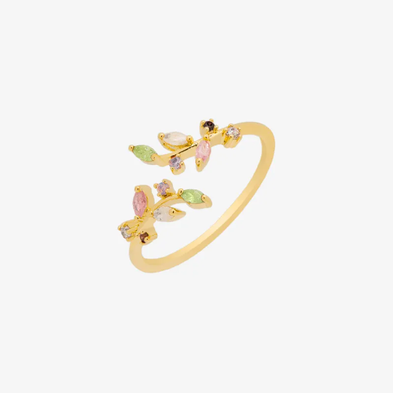 Pastel laurel ring sold by NABI LONDON