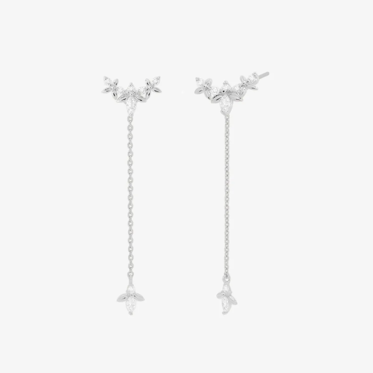 Wing drop earrings sold by NABI LONDON product image thumbnail 5