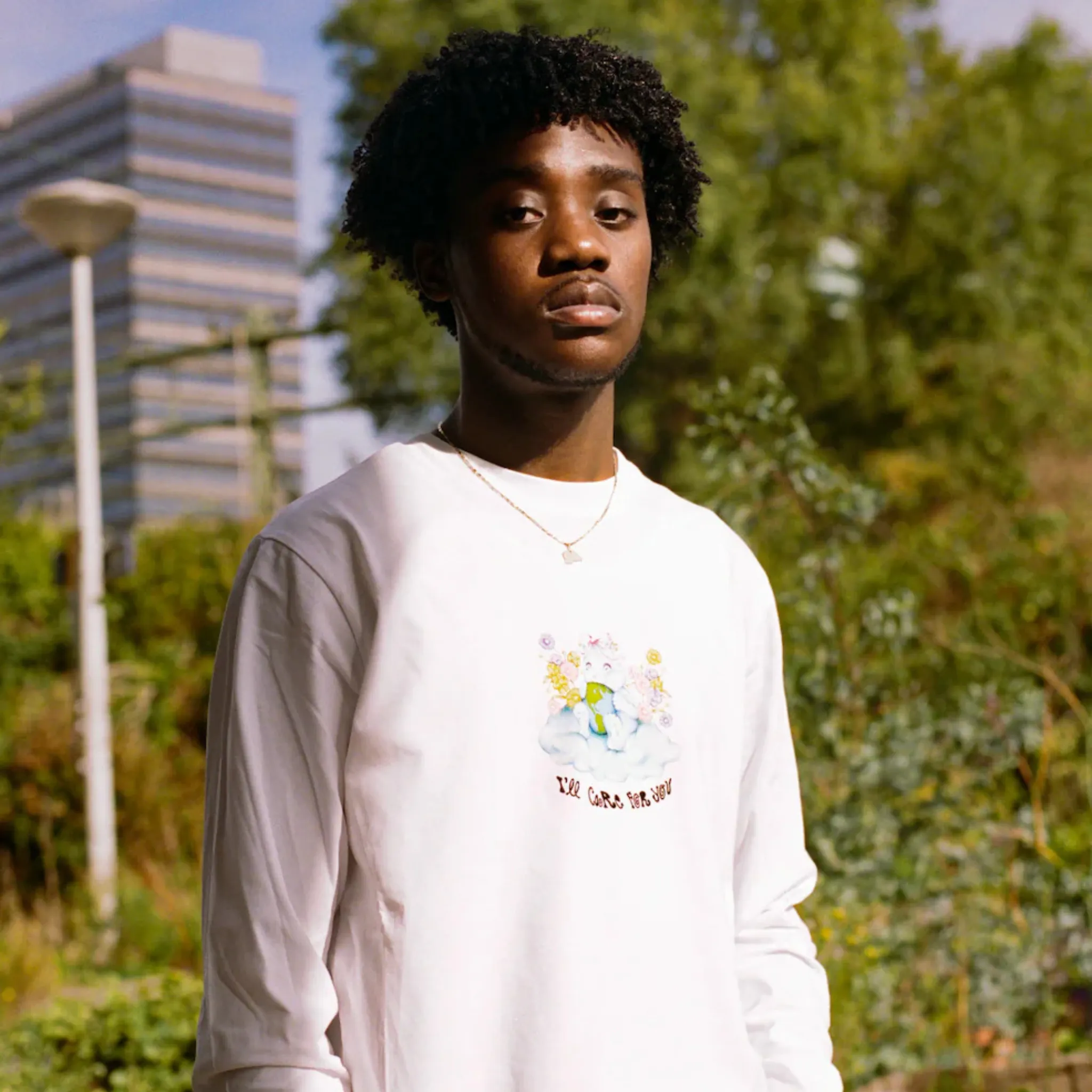 I'll Care for You Long Sleeve Tee sold by Sustain Sportswear product image thumbnail 2