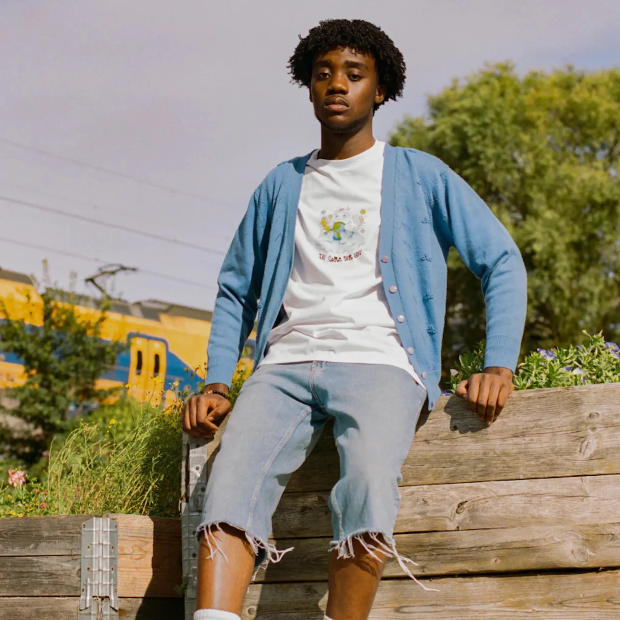 I'll Care for You Long Sleeve Tee sold by Sustain Sportswear product image thumbnail 5