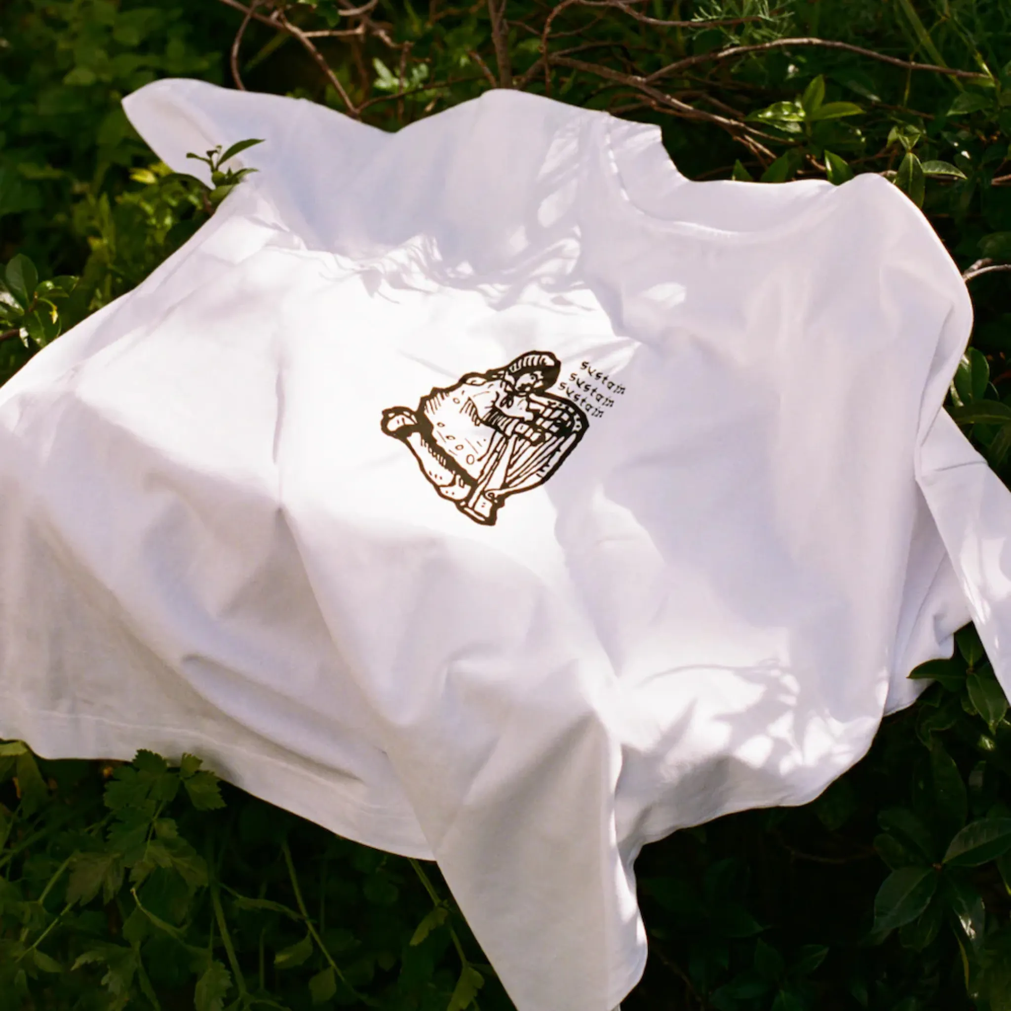 Folk Music Tee sold by Sustain Sportswear