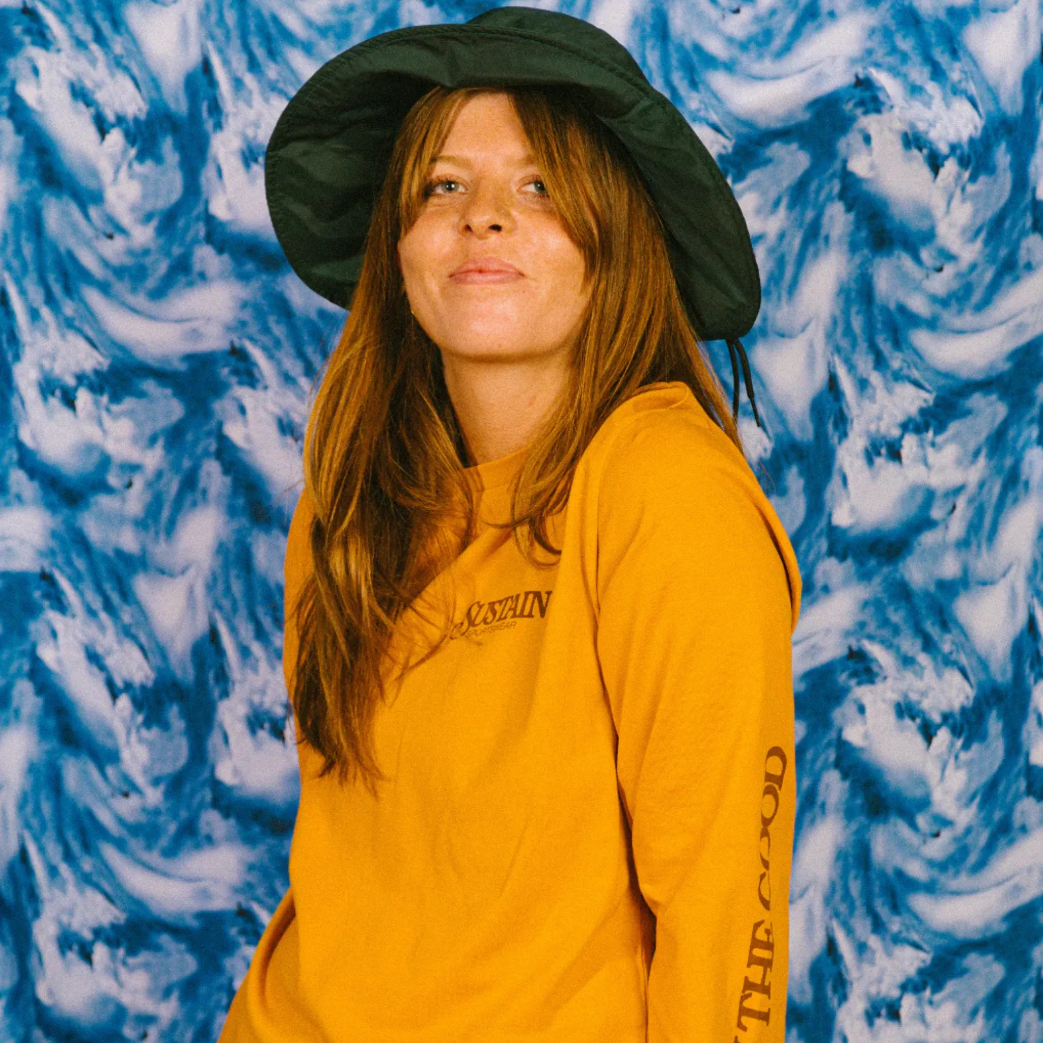 The Autumn Long Sleeve Tee sold by Sustain Sportswear