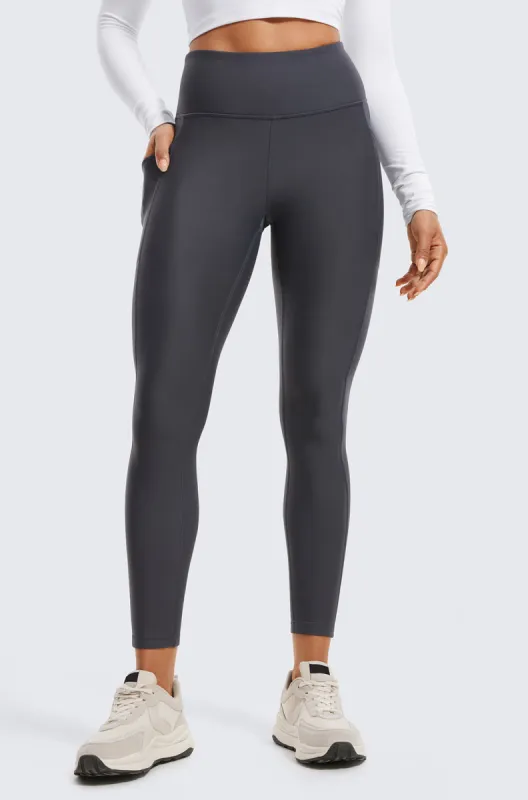 Fleece Lined Leggings with Pockets 25'' sold by Essenther