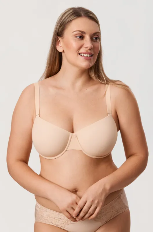 Everyday Underwire Balconette Bra made by Essenther