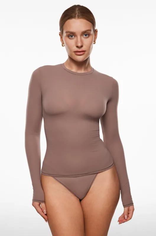 Single-Layer Basic Long Sleeve Shirts sold by Essenther