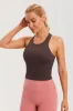 Seamless Ribbed Cropped Tank Top sold by Essenther