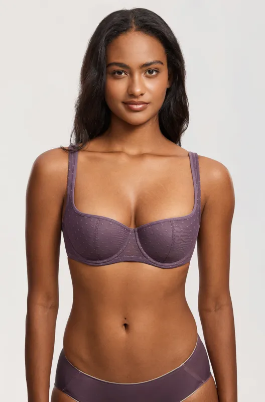 Sexy Lightly Padded Balconette Bra sold by Essenther