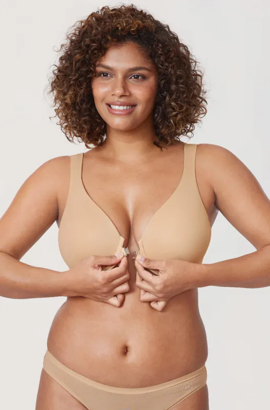 Plunge Back Posture Bra sold by Essenther