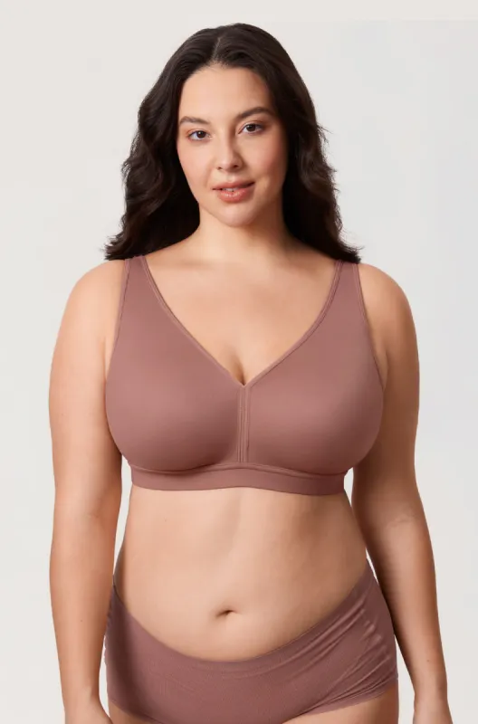 Full Coverage Wireless Unlined Bra sold by Essenther