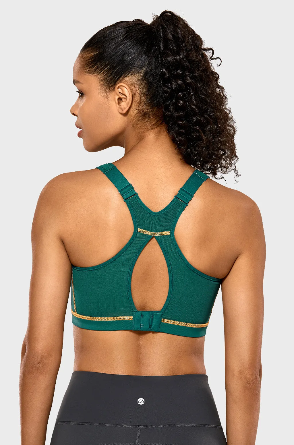 High Neck Racerback Sports Bra sold by Essenther product image thumbnail 5