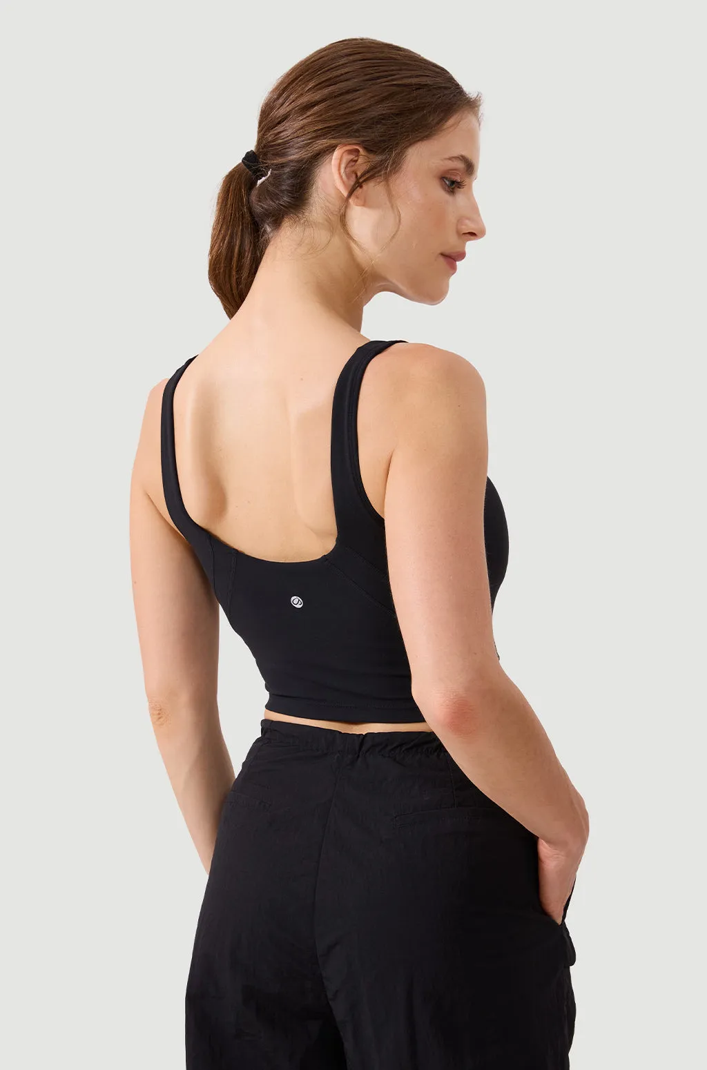 V Neck Longline Sports Bra sold by Essenther product image thumbnail 2