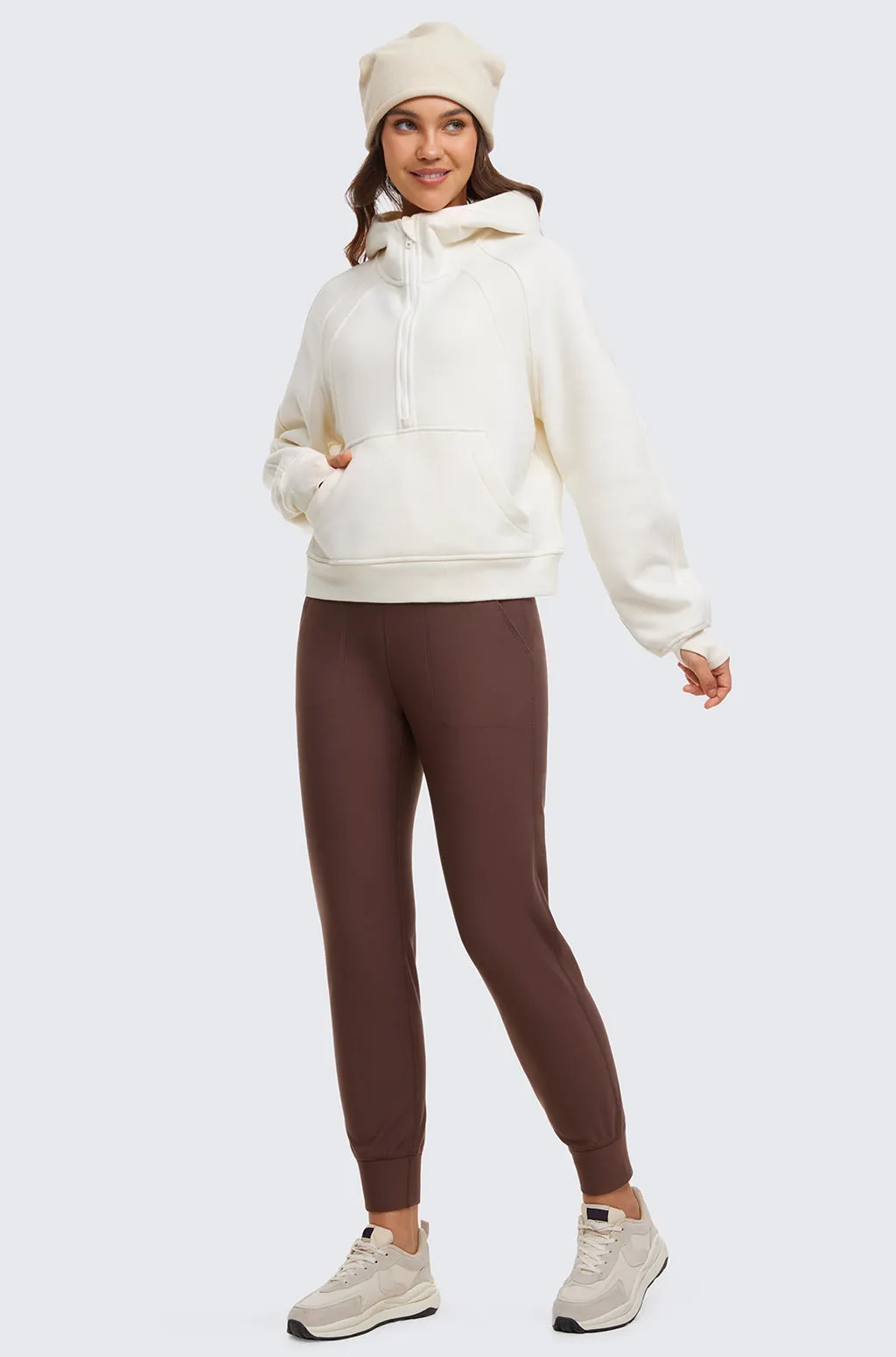 Fleece Lined Pockets Joggers 27.5" sold by Essenther product image thumbnail 2