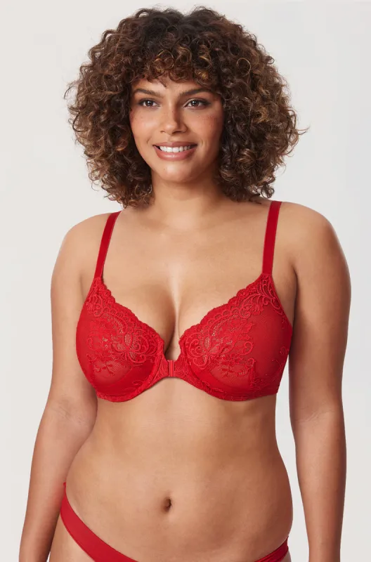 Vintage Lace Front Closure Bra sold by Essenther