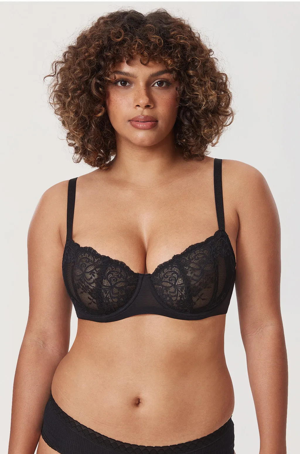 Vintage Lace Balconette Bra sold by Essenther product image thumbnail 5