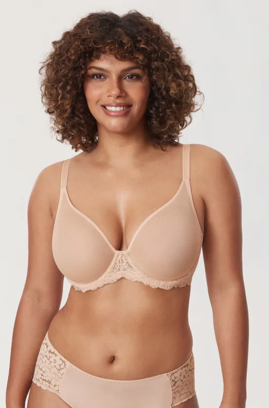 Vintage Lace Sheer Mesh Bra sold by Essenther