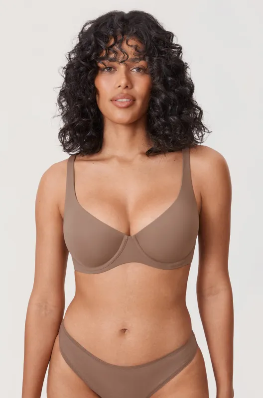 Unlined Balconette Bra sold by Essenther