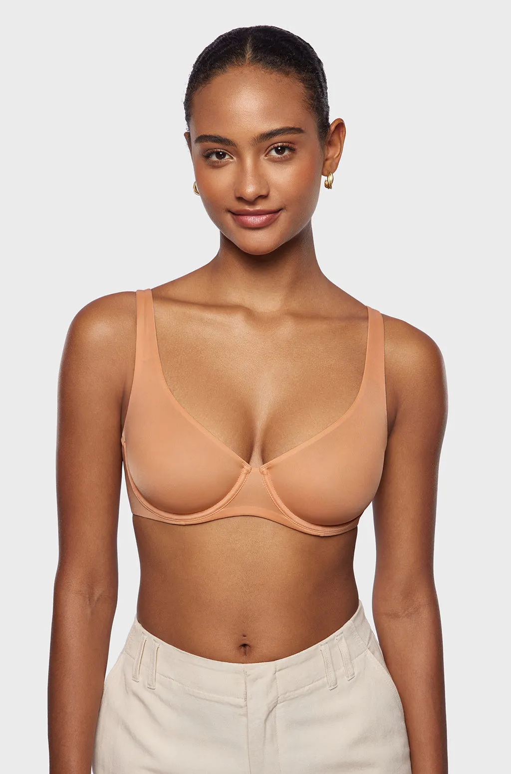 Mesh Balconette Bra sold by Essenther