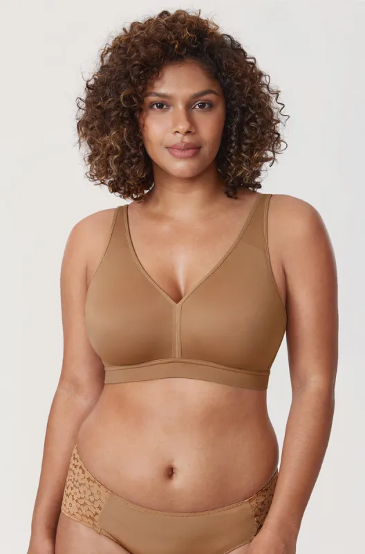 Full Coverage Wireless Unlined Bra sold by Essenther