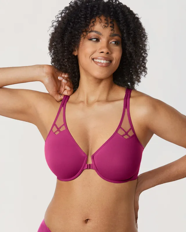Front Closure Unlined Bra sold by Essenther