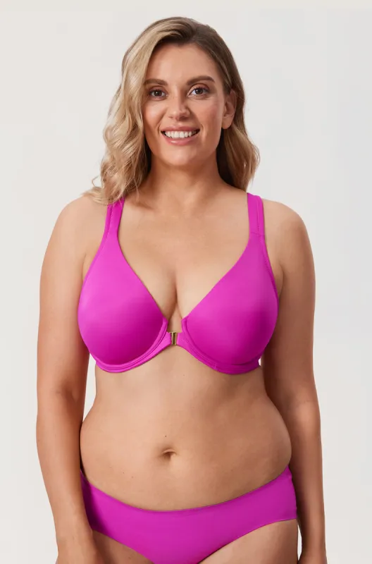 Plunge Racerback Front Closure Bra sold by Essenther