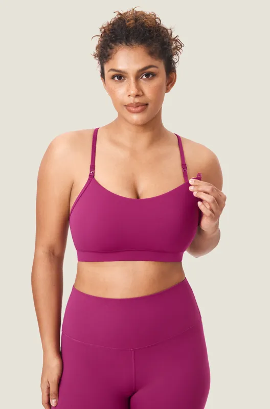 Y Back Yoga Nursing Bra sold by Essenther
