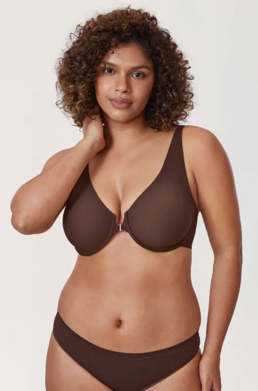 Seamless U-back Front Closure Bra sold by Essenther