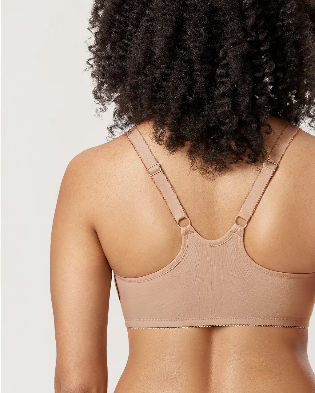 Front Closure Unlined Bra sold by Essenther product image thumbnail 5