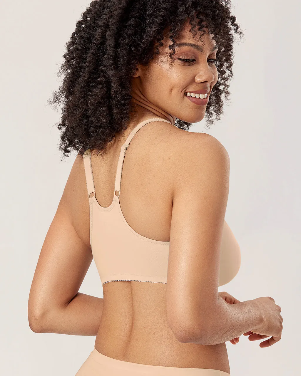 Front Closure Unlined Bra sold by Essenther product image thumbnail 2