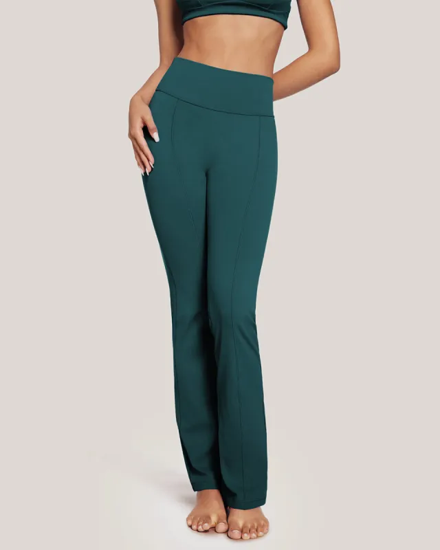 High Waist Mini Flared Leggings 31" sold by Essenther