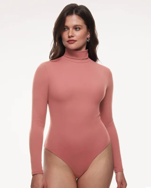 Turtleneck Long Sleeve Bodysuit sold by Essenther