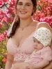 More Coverage Lace Nursing Bralette sold by Essenther