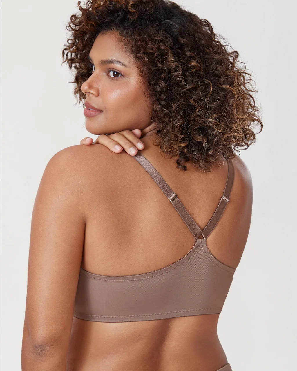 Plunge Racerback Front Closure Bra sold by Essenther product image thumbnail 2