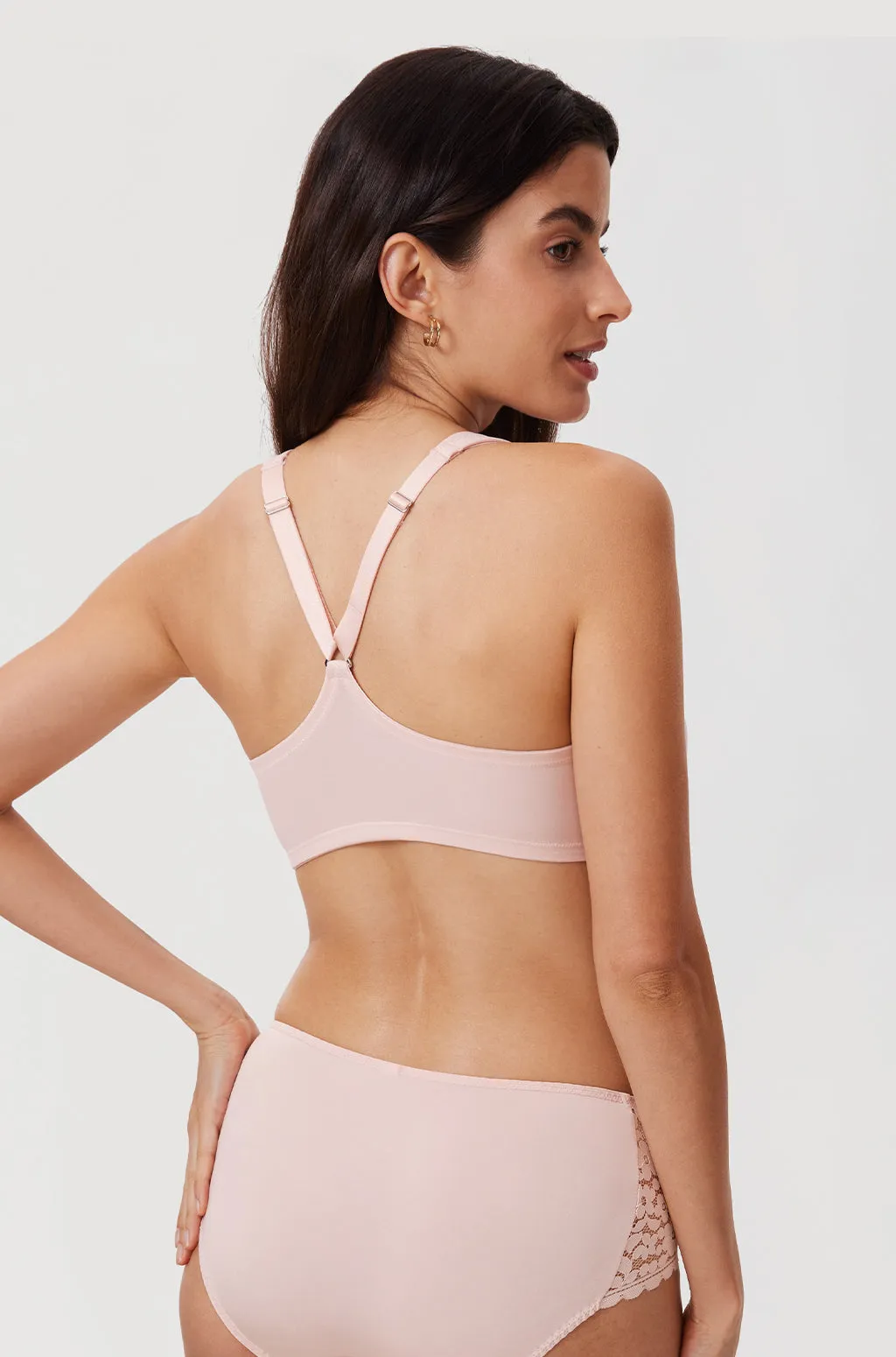 Plunge Racerback Front Closure Bra sold by Essenther product image thumbnail 2