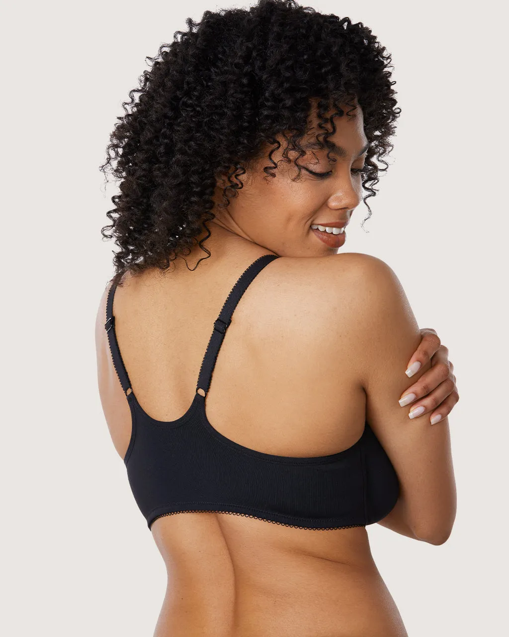 Front Closure Unlined Bra sold by Essenther product image thumbnail 4