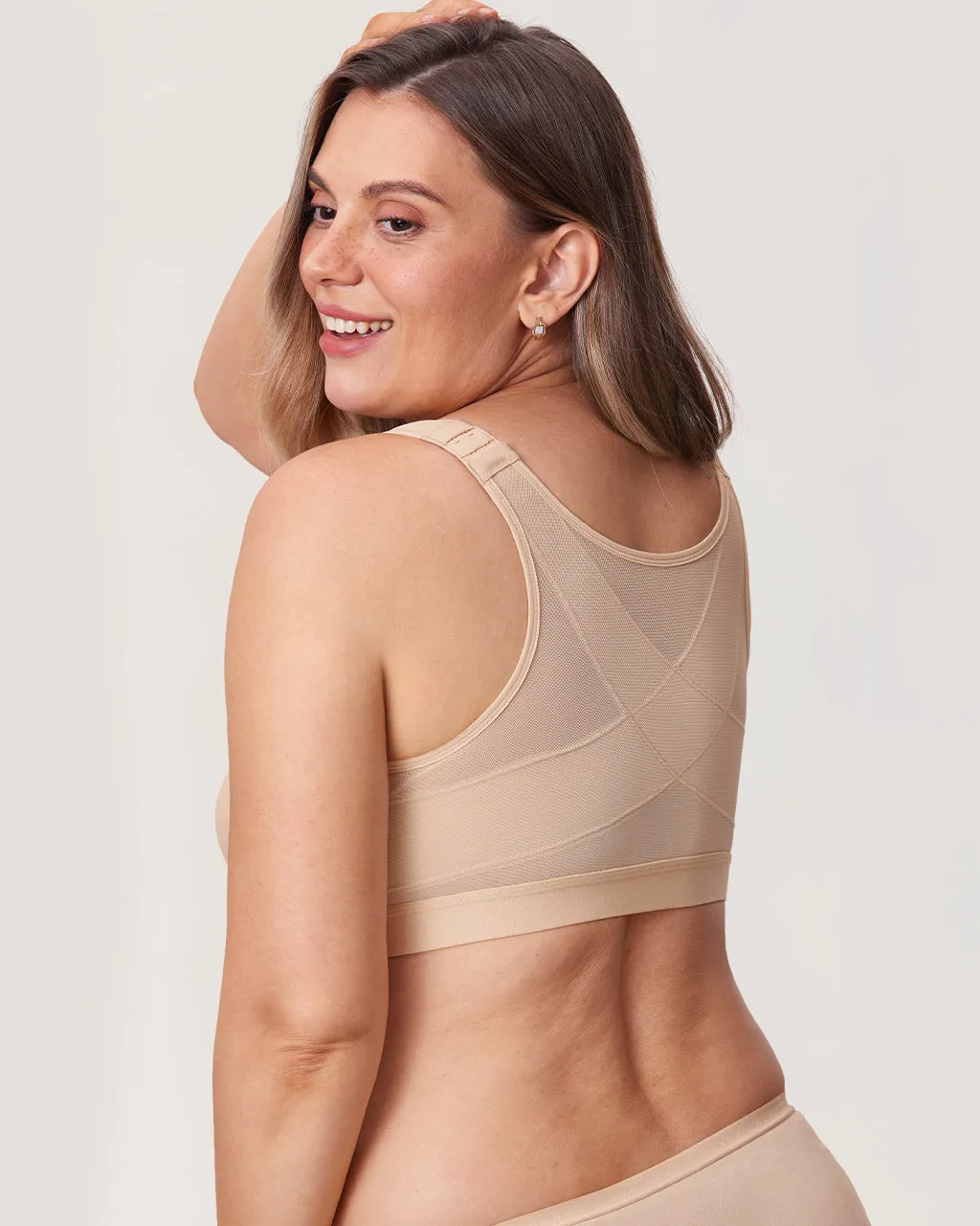 X-shaped Back Posture Bra sold by Essenther product image thumbnail 2
