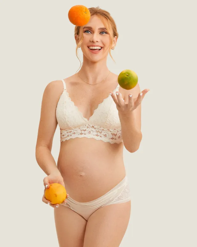 Lace Nursing Bralette sold by Essenther