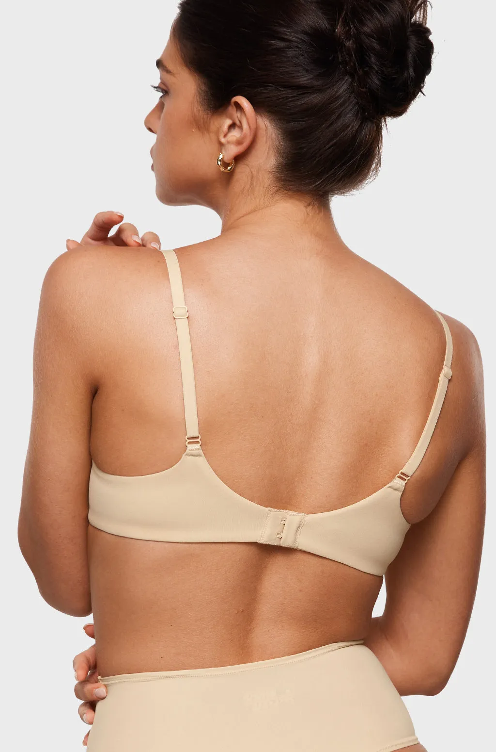 Unlined Plunge Bra sold by Essenther product image thumbnail 4