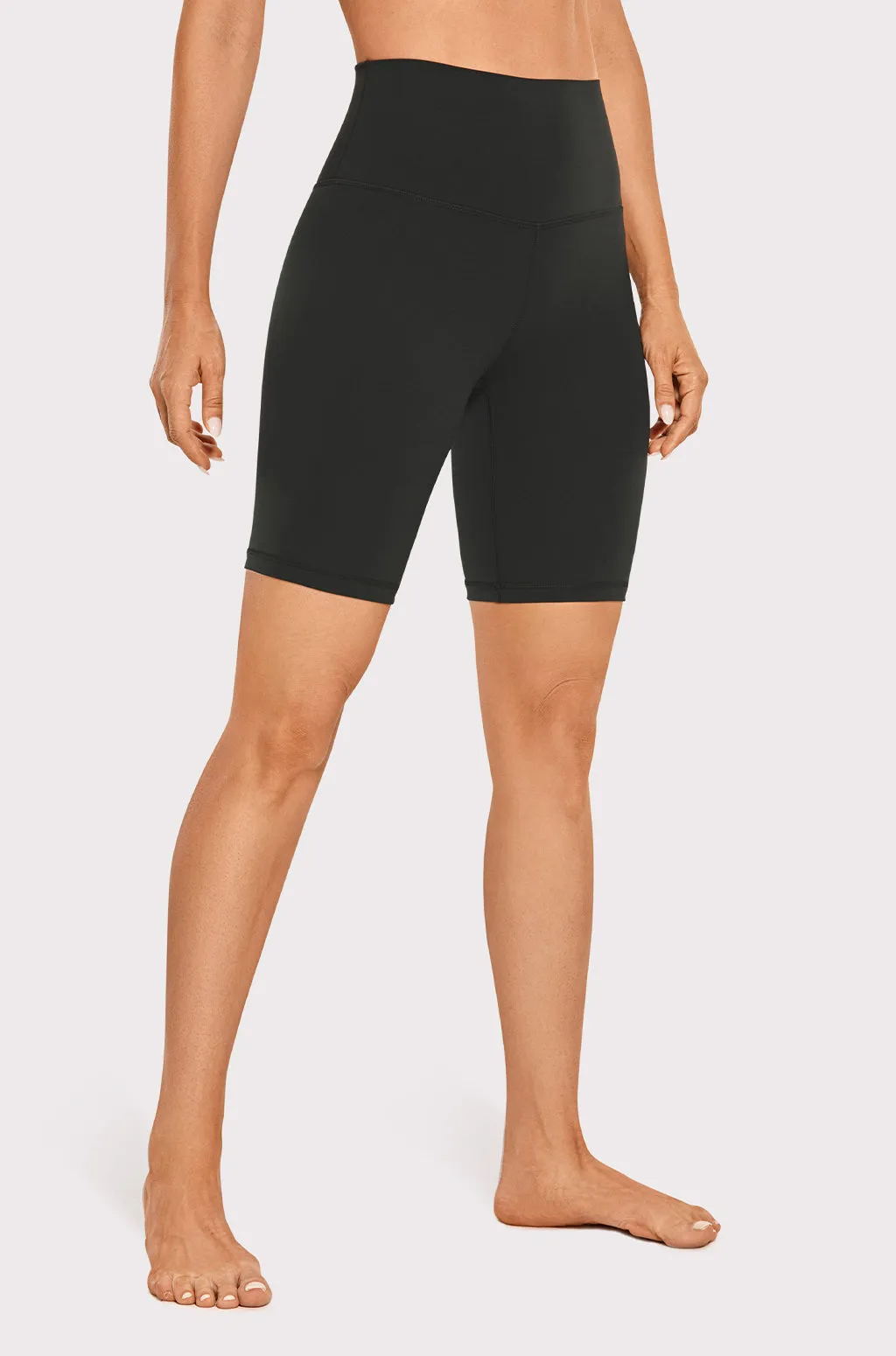 High Rise Basic Biker Shorts 8" sold by Essenther product image thumbnail 5