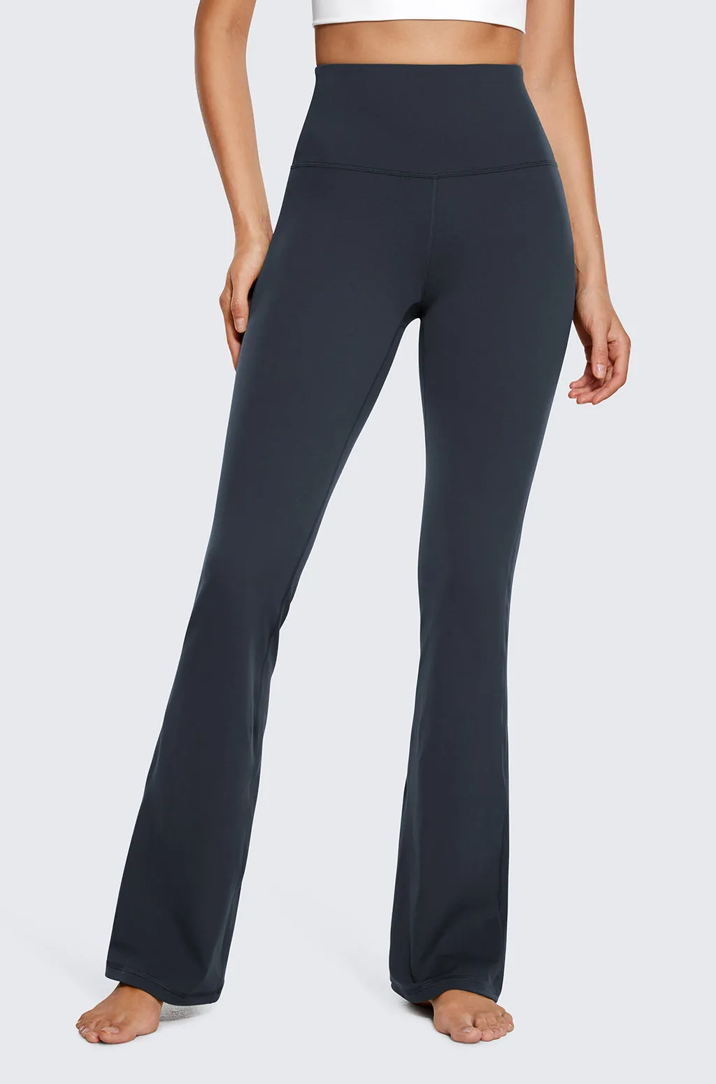 High Waist Flare Leggings 32" sold by Essenther