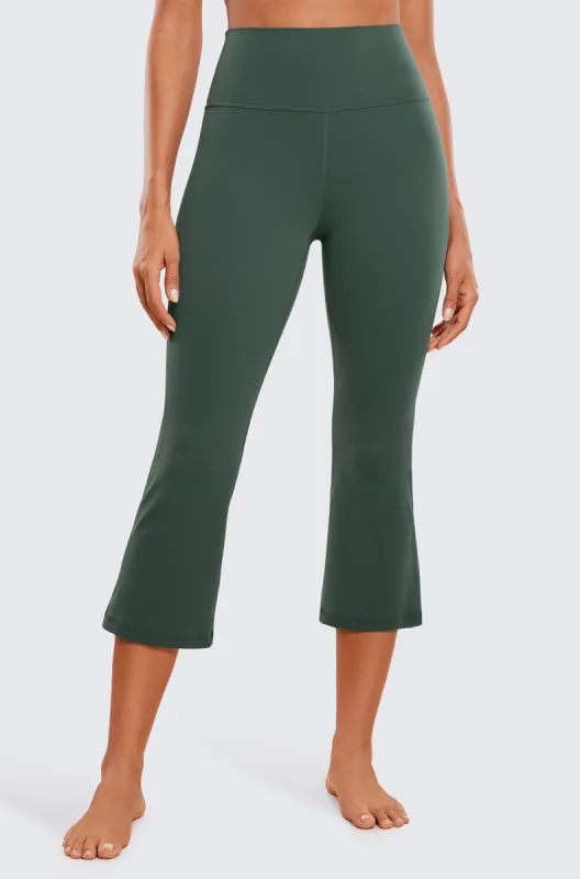 High Rise Flare Capris 23" made by CRZ Yoga