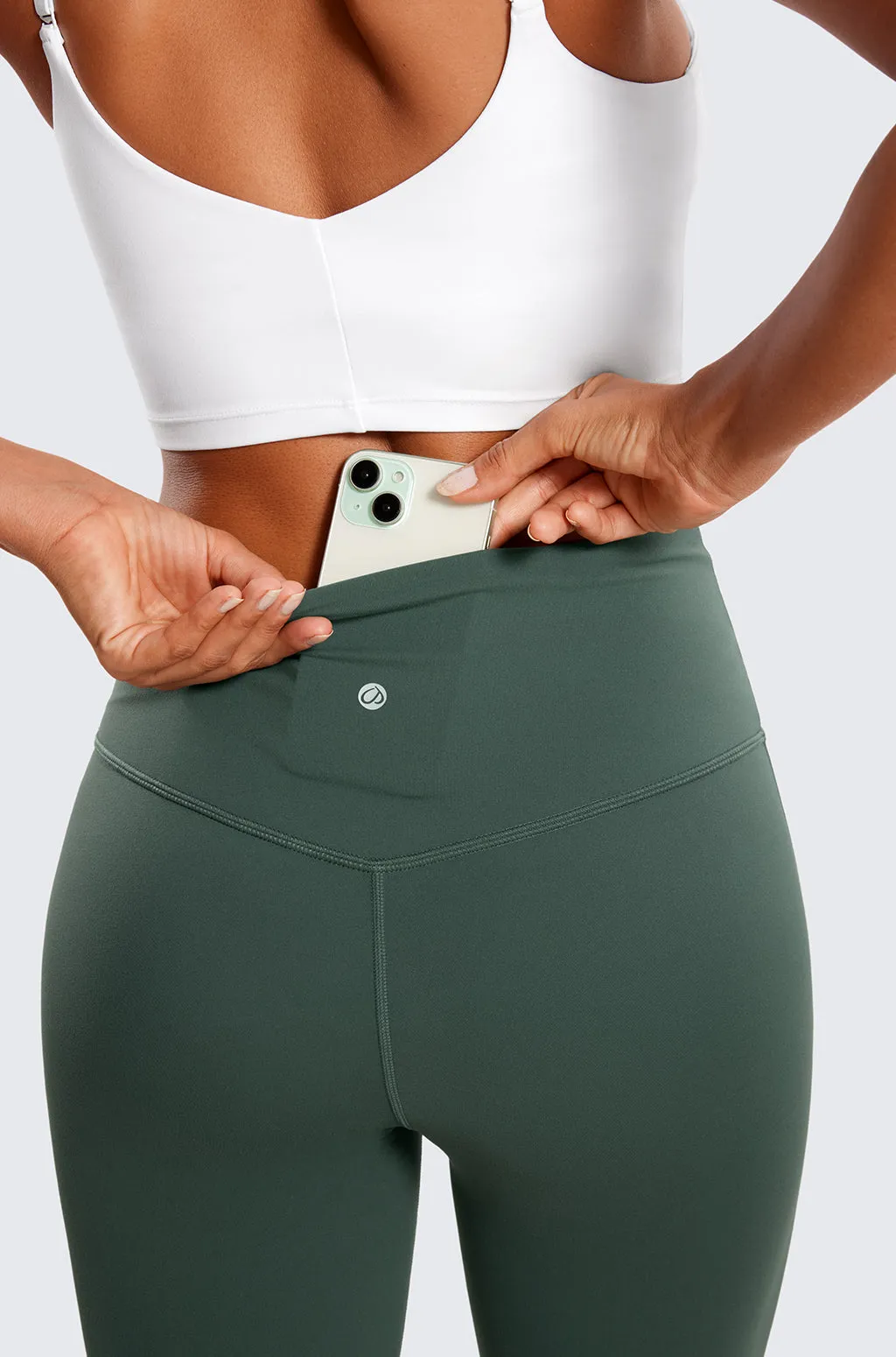 High Rise Flare Capris 23" sold by Essenther product image thumbnail 4