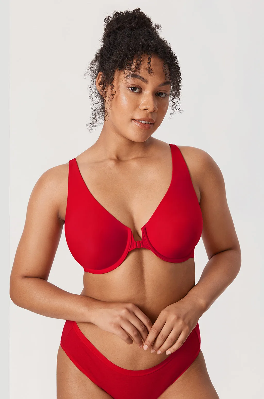 Seamless U-back Front Closure Bra sold by Essenther product image thumbnail 4