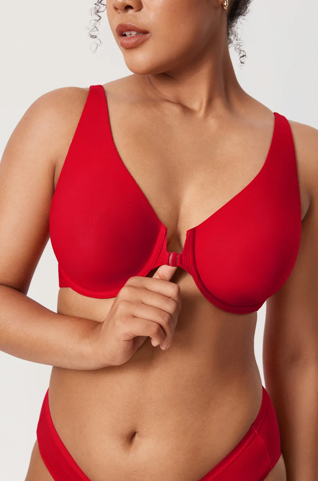 Seamless U-back Front Closure Bra sold by Essenther product image thumbnail 3