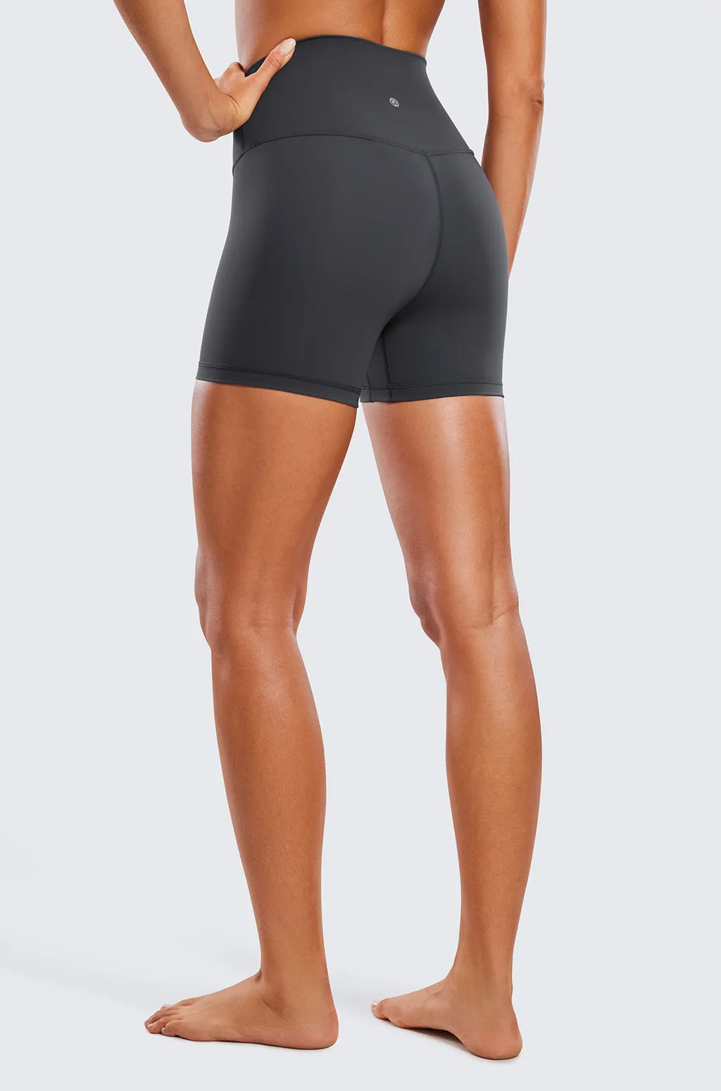 Sleek Basic Biker Shorts 4" sold by Essenther product image thumbnail 5