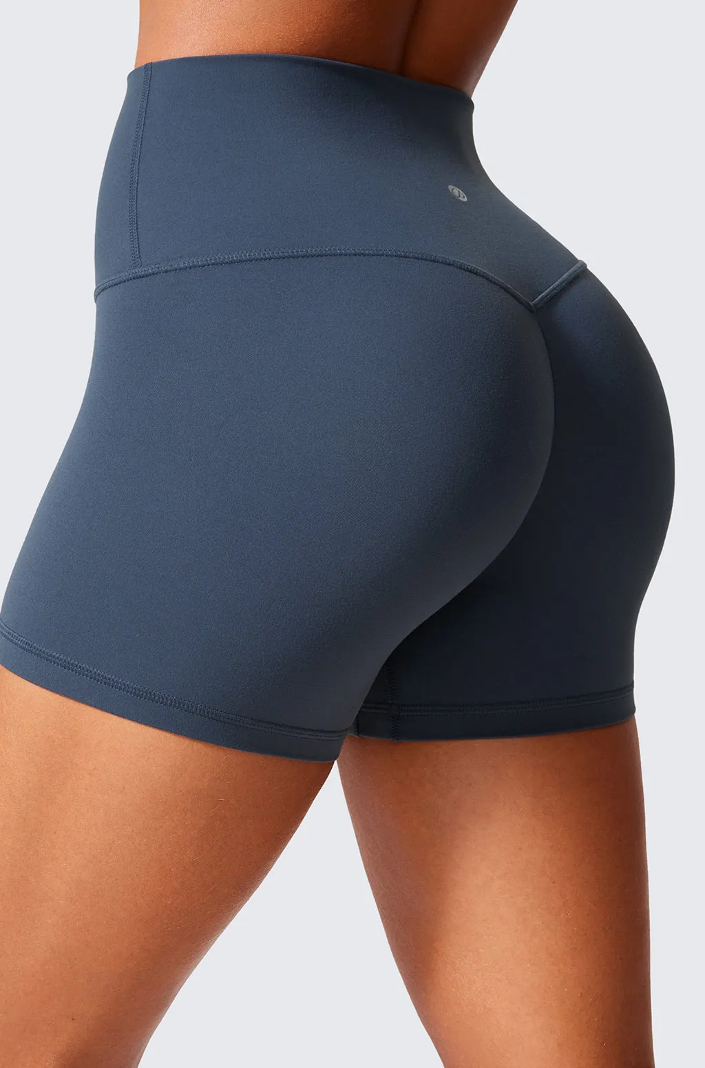 Scrunch Butt Shorts 4" - No Front Seam sold by Essenther product image thumbnail 3