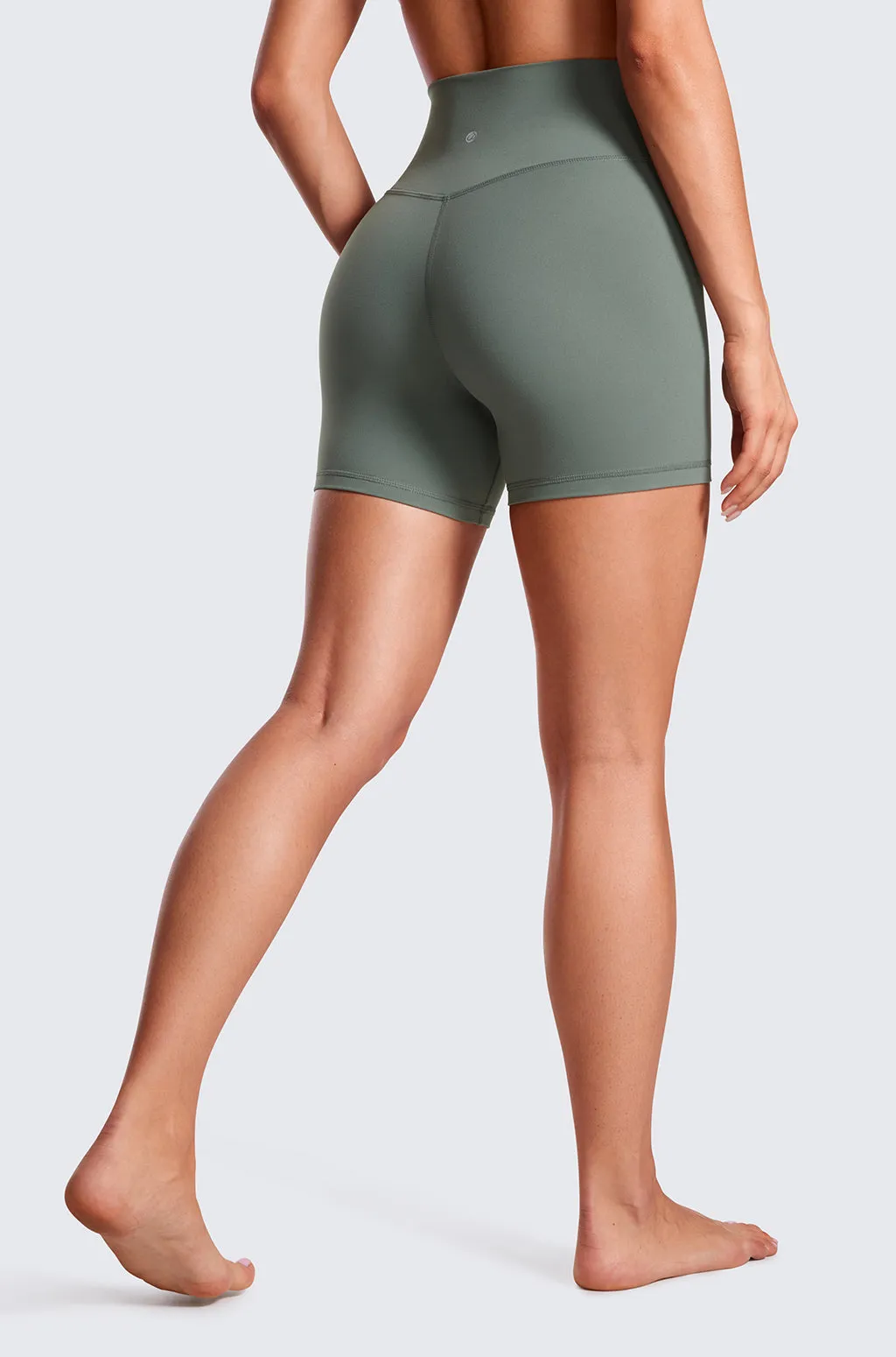 V Cross High Waisted Shorts 5" sold by Essenther product image thumbnail 2